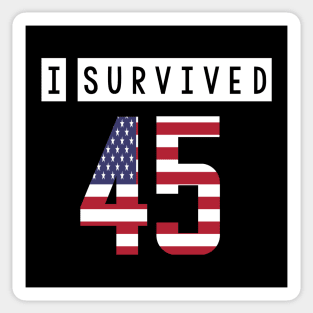 I survived 45 Sticker